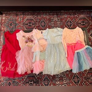 Lot of 6 tutu dresses